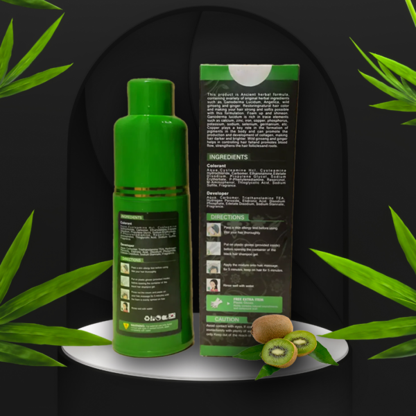 Quick Shine Natural Hair Colour Gel 200 ml: Long-lasting Vibrancy & Superior Grey Coverage - Image 3