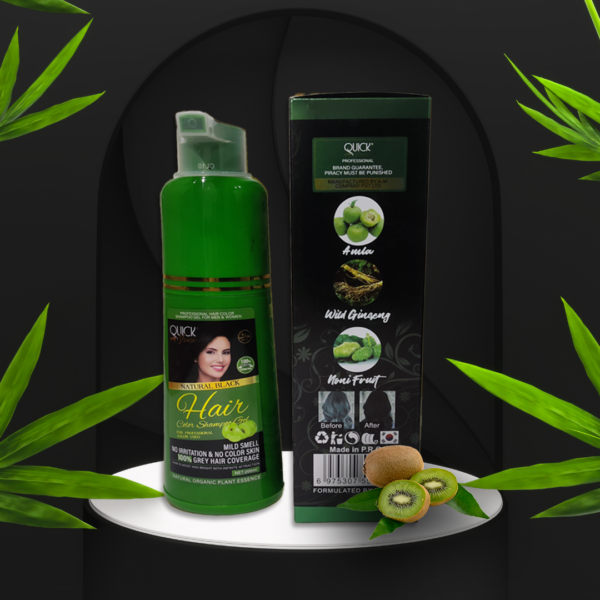 Quick Shine Natural Hair Colour Gel 200 ml: Long-lasting Vibrancy & Superior Grey Coverage - Image 5